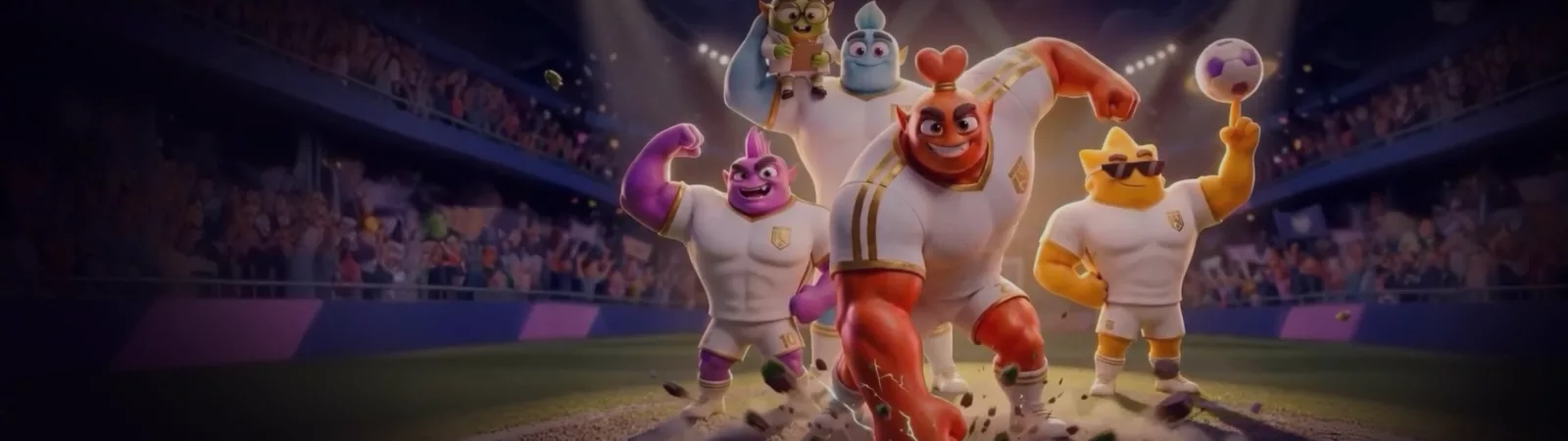 Mascotele Swiper pe stadion, secțiunea de pariuri sportive
